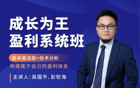 吴国平:成长为王盈利系统班【免费领取】